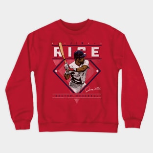 Jim Rice Boston Diamond Name Crewneck Sweatshirt